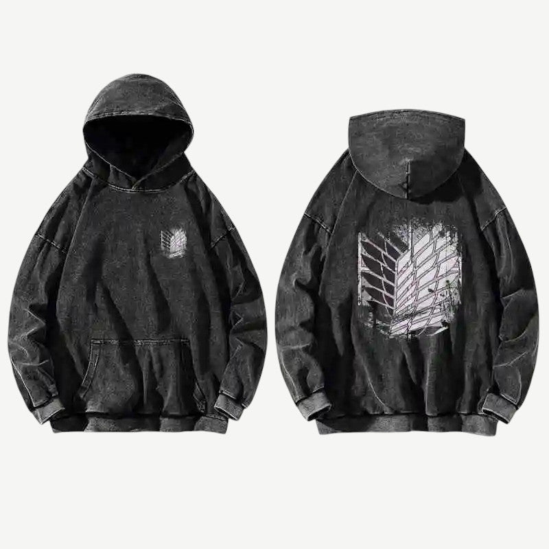 Anime Attack on Titan bluza Weebu