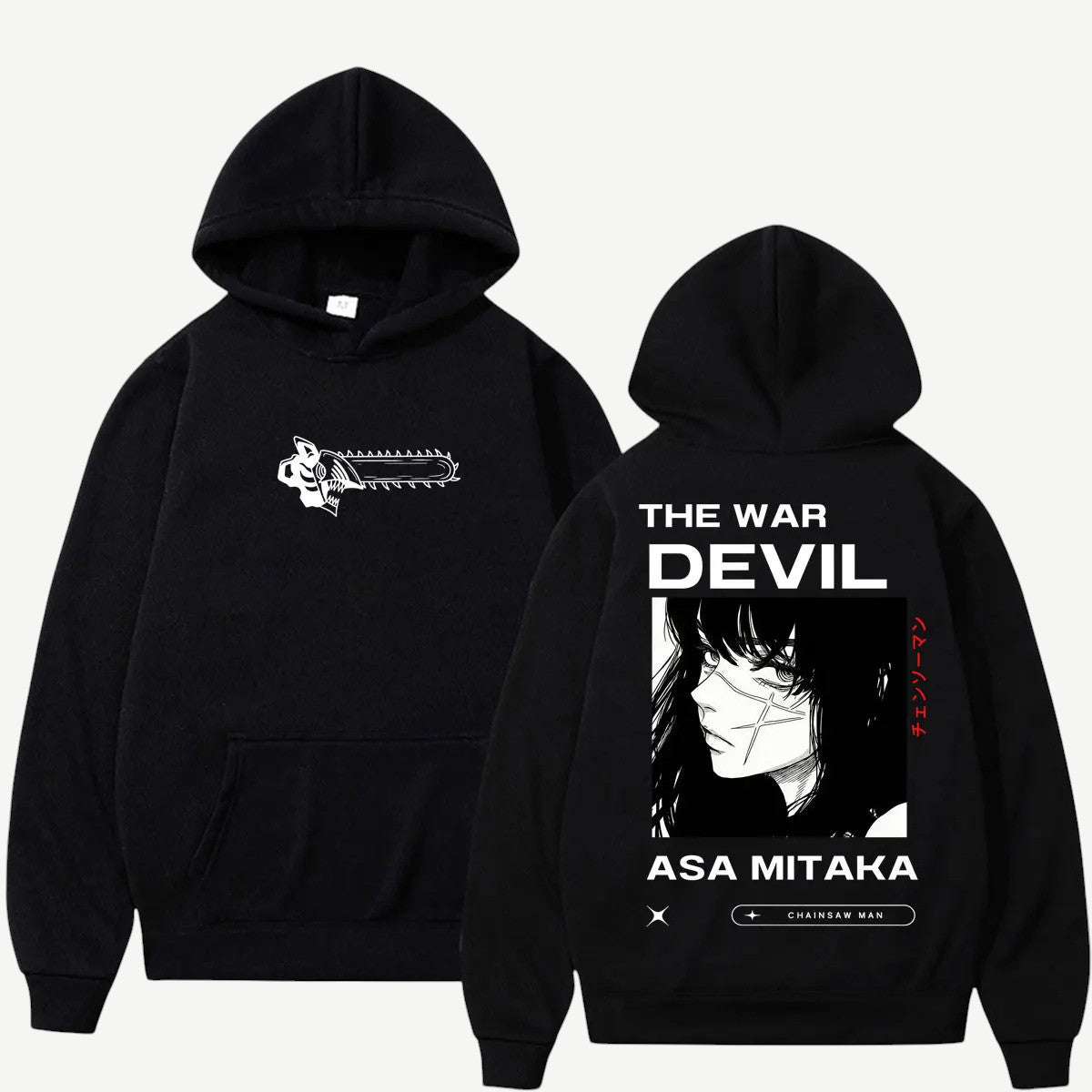 Anime Chainsaw Man Yoru bluza Weebu