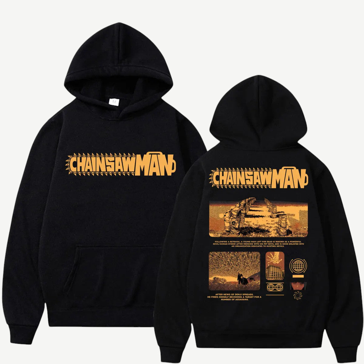 Anime Chainsaw Man bluza Weebu