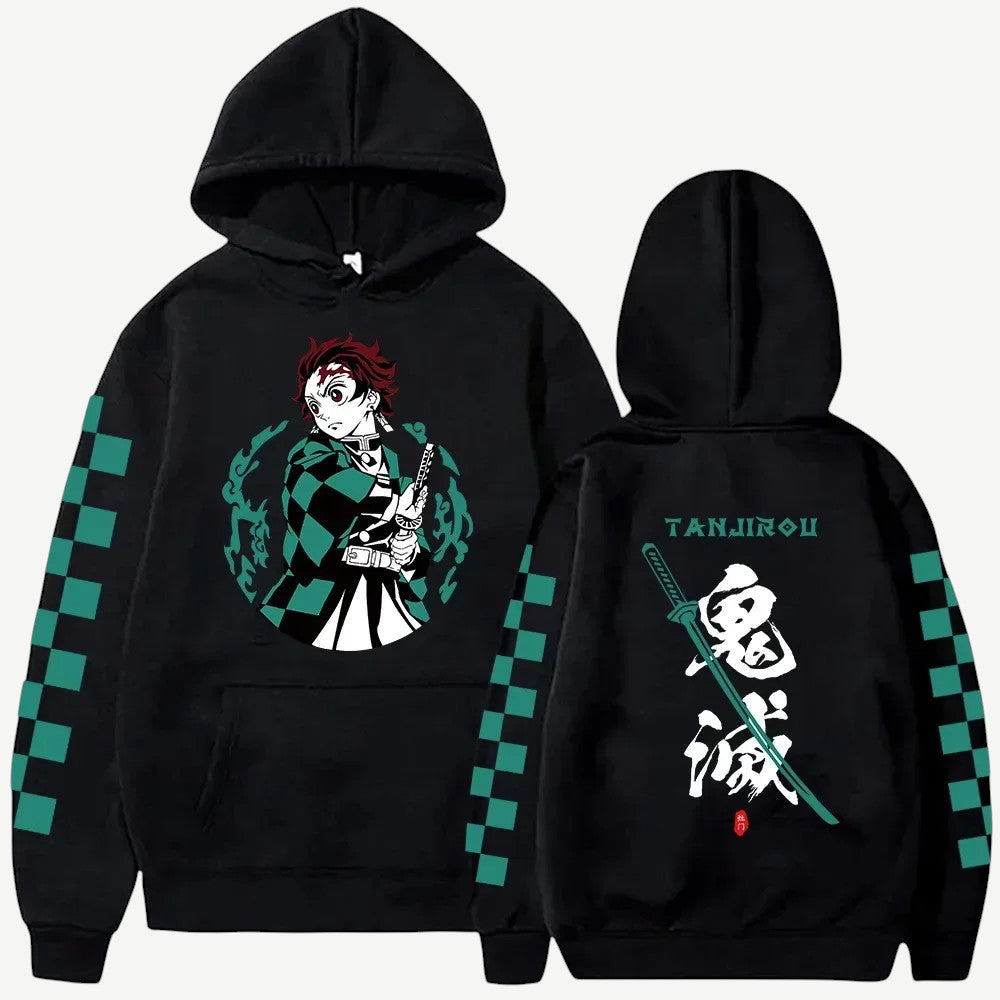 Anime Demon Slayer Tanjiro bluza Weebu