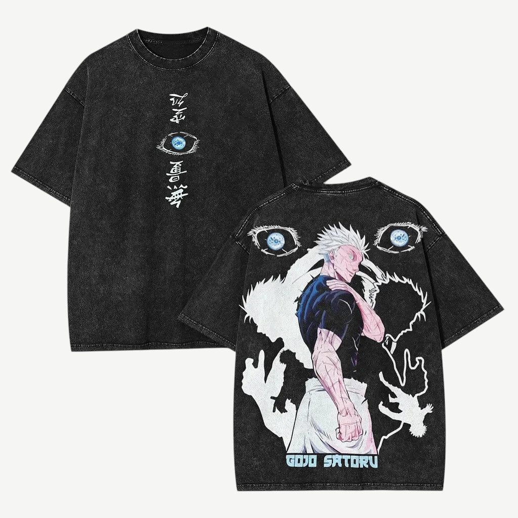 Anime Jujutsu Kaisen Gojo Satoru koszulka Weebu