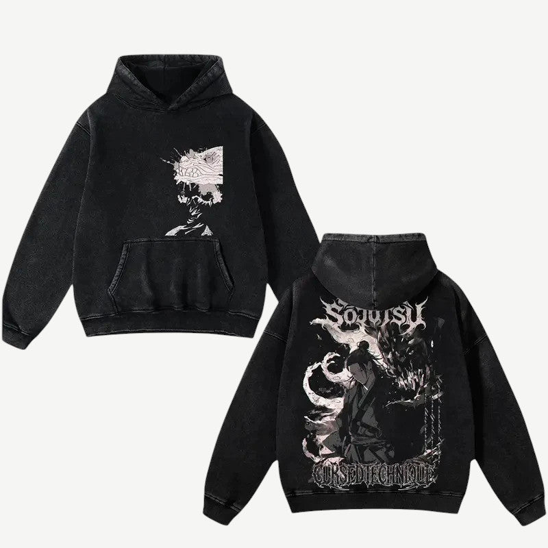 Anime Jujutsu Kaisen Naoya Zenin bluza Weebu