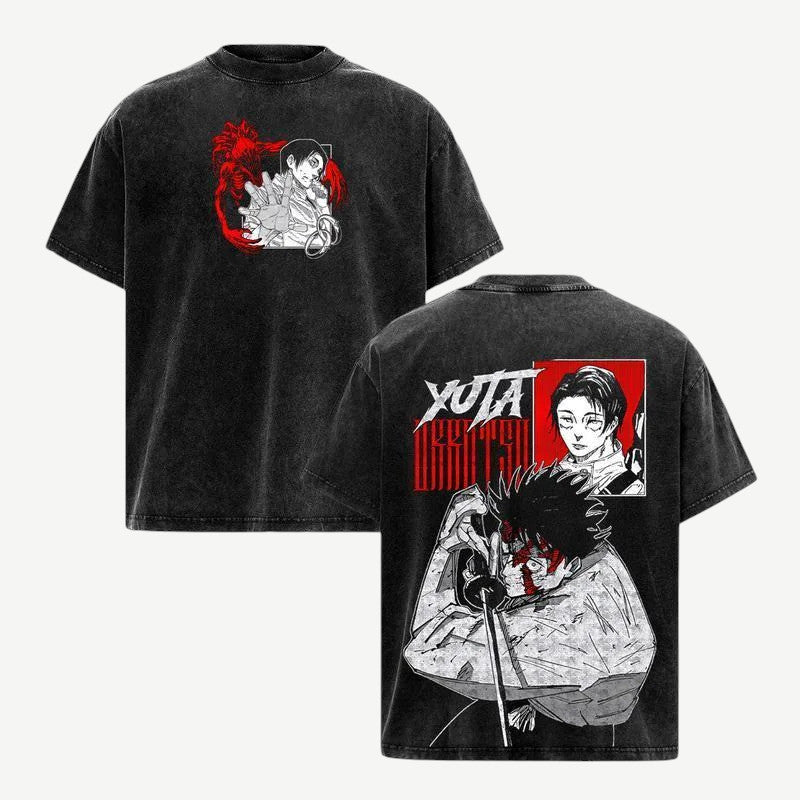 Anime Jujutsu Kaisen Yuta Okkotsu koszulka Weebu