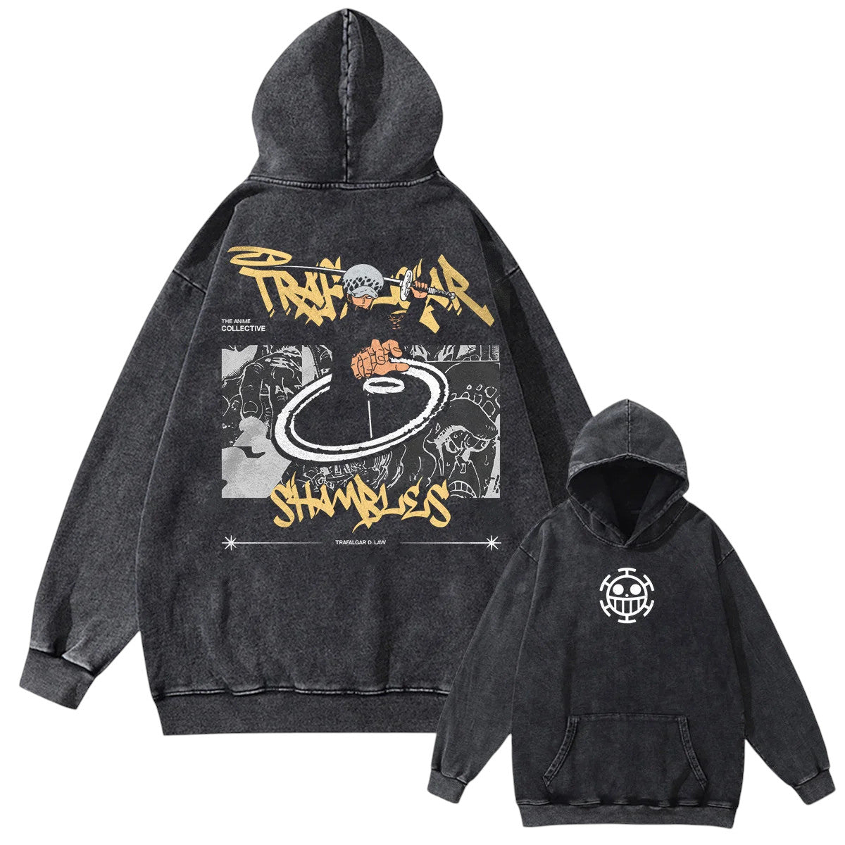 Anime One Piece Trafalgar Law bluza Weebu