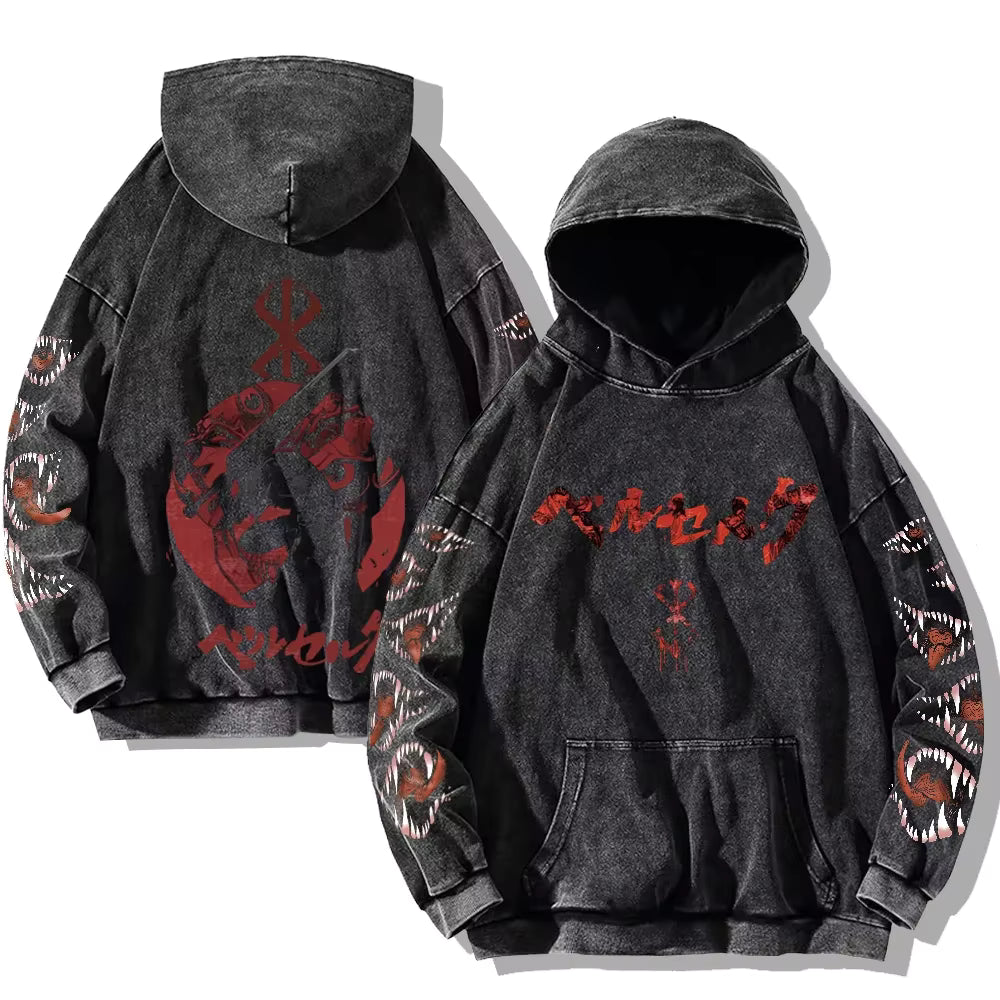Anime Berserk bluza 100% bawełna