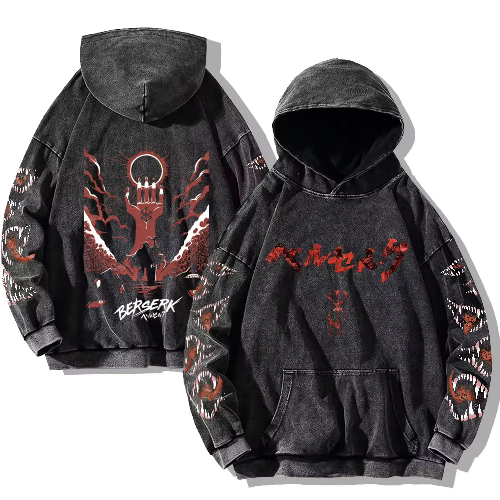 Anime Berserk bluza 100% bawełna