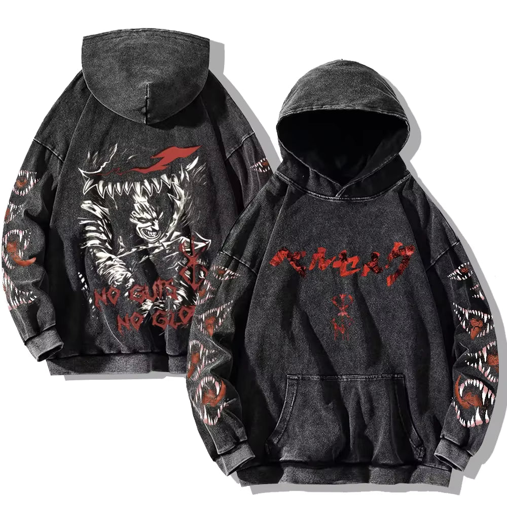 Anime Berserk bluza 100% bawełna
