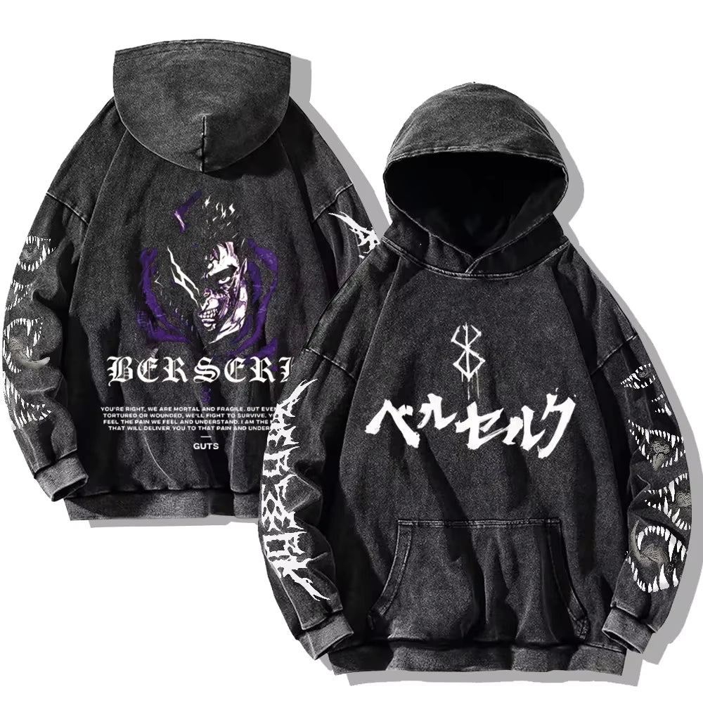Anime Berserk bluza 100% bawełna