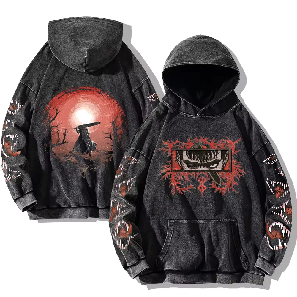 Anime Berserk bluza 100% bawełna
