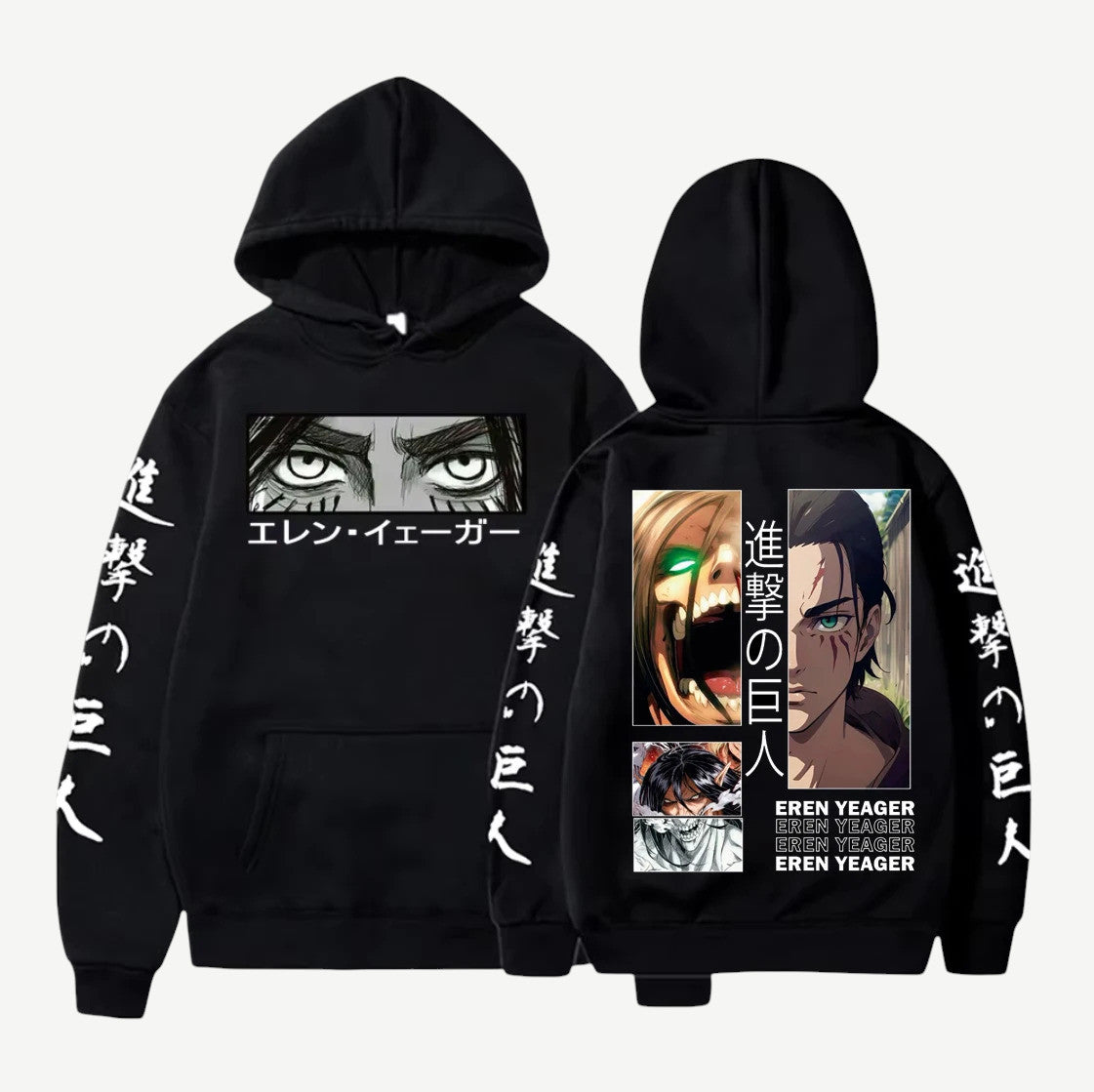 Anime Attack on Titan Eren bluza Weebu