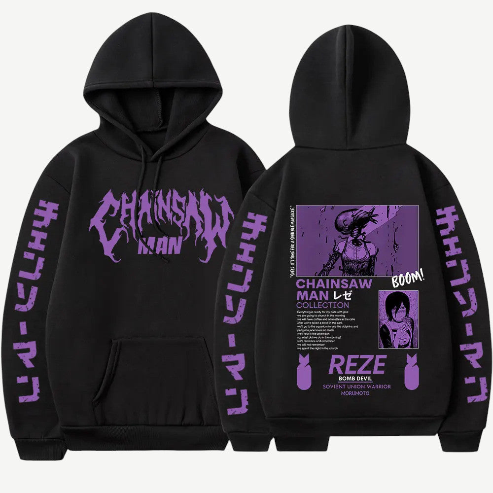 Anime Chainsaw Man Reze bluza Weebu