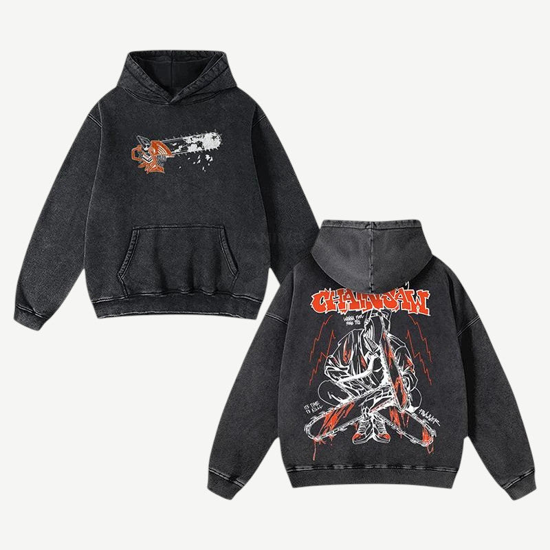 Anime Chainsaw Man bluza Weebu