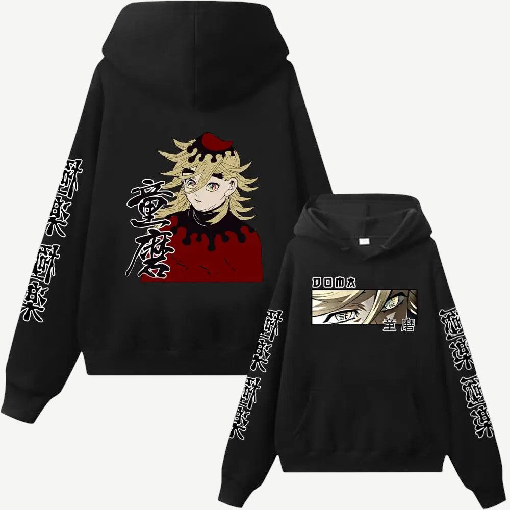 Anime Demon Slayer Doma bluza Weebu