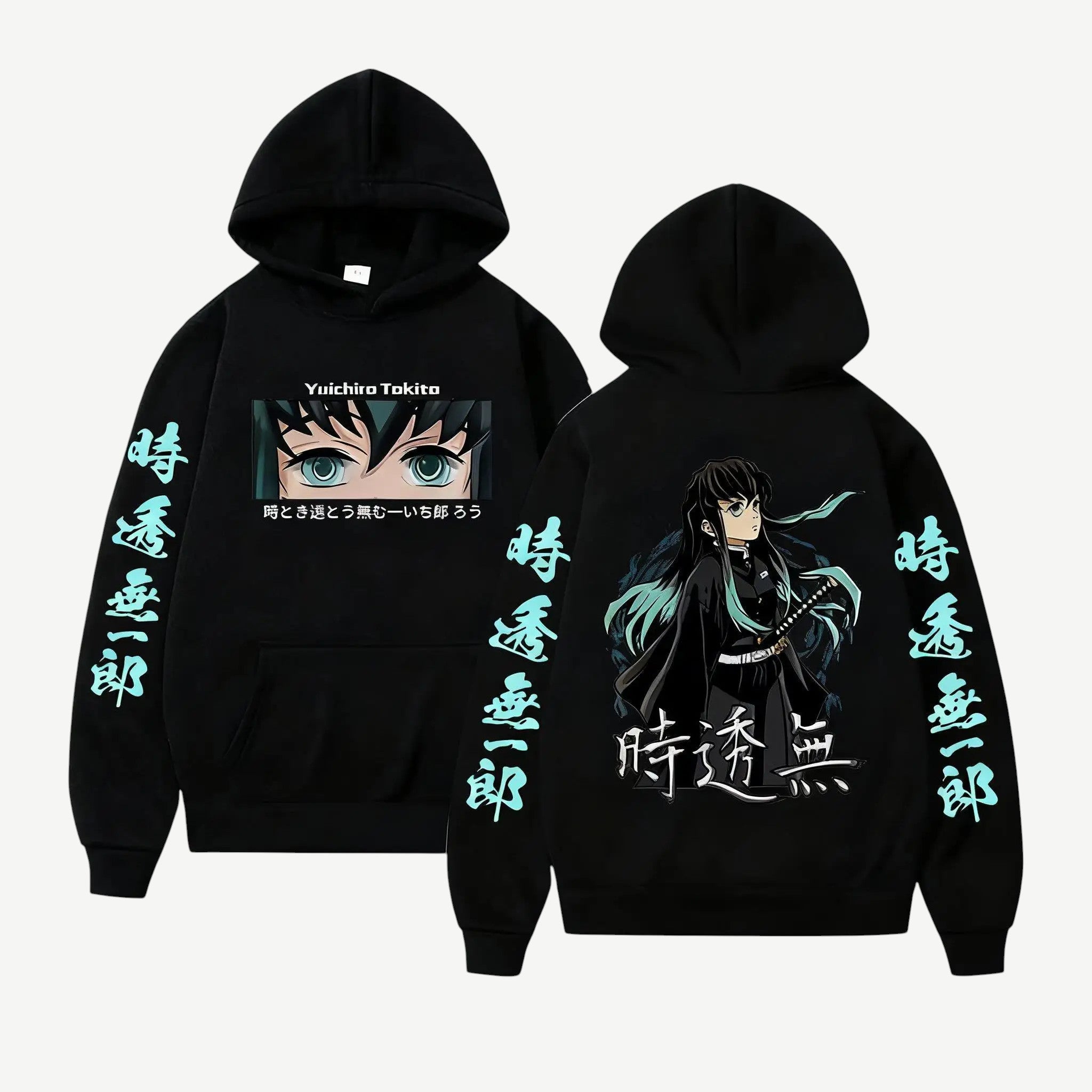 Anime Demon Slayer Muichiro Tokito bluza Weebu