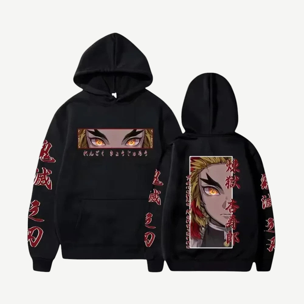 Anime Demon Slayer Rengoku bluza Weebu