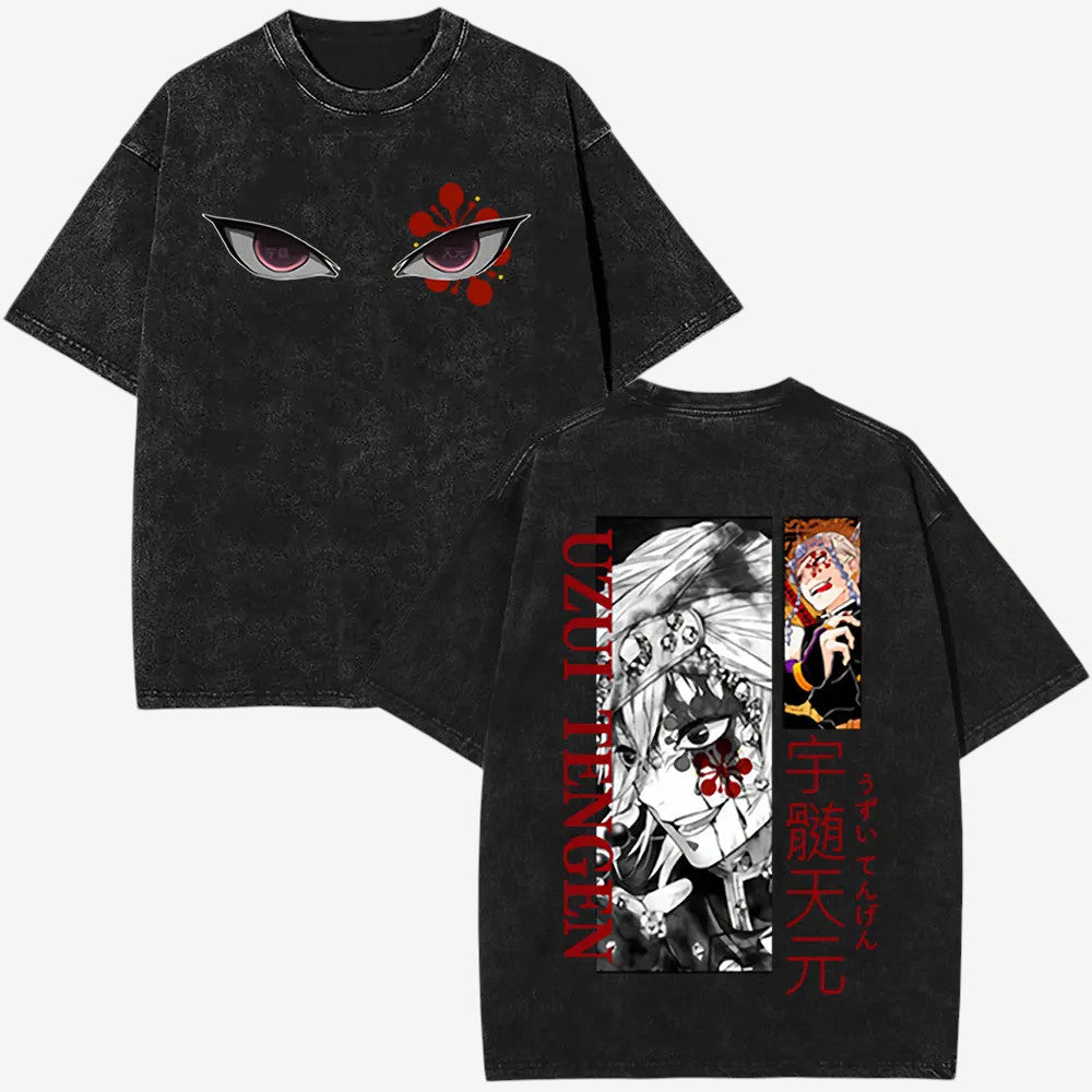 Anime Demon Slayer Tengen Uzui koszulka Weebu