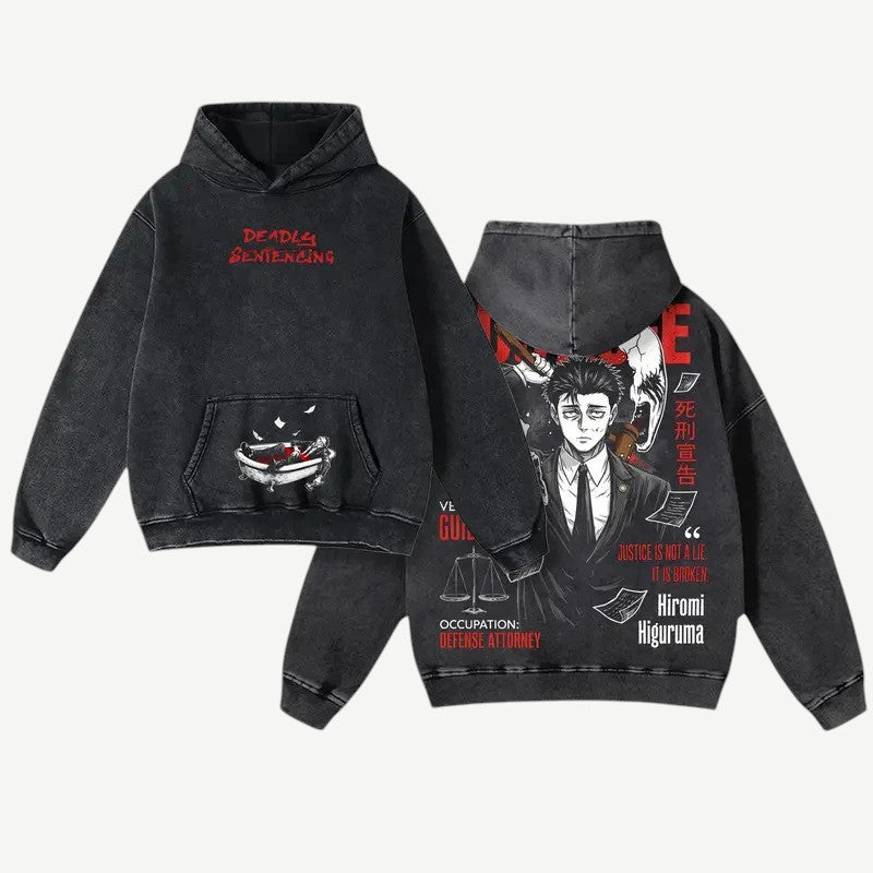 Anime Jujutsu Kaisen Higuruma bluza Weebu