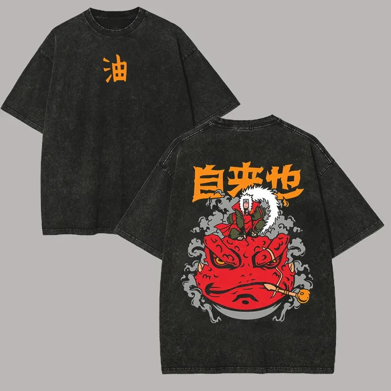 Anime Naruto Jiraiya koszulka Weebu