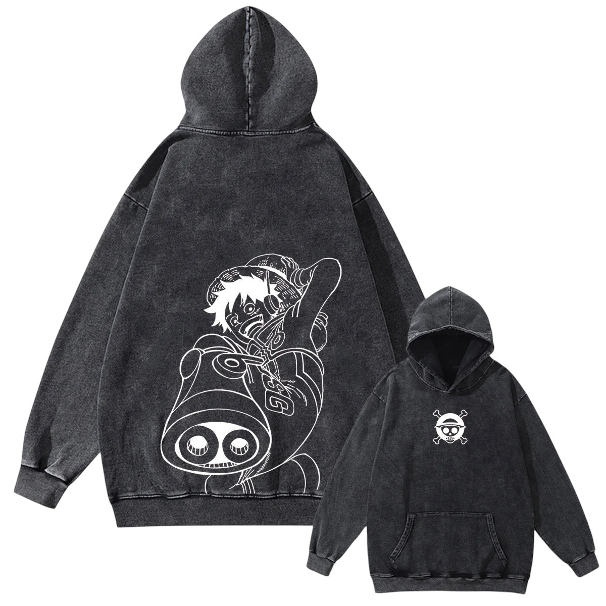 Anime One Piece Luffy bluza Weebu