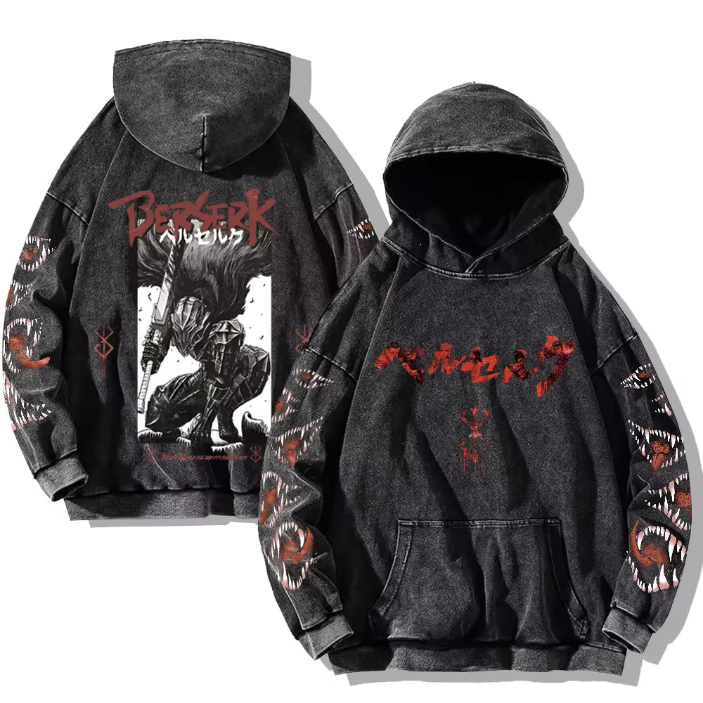 Anime Berserk bluza 100% bawełna