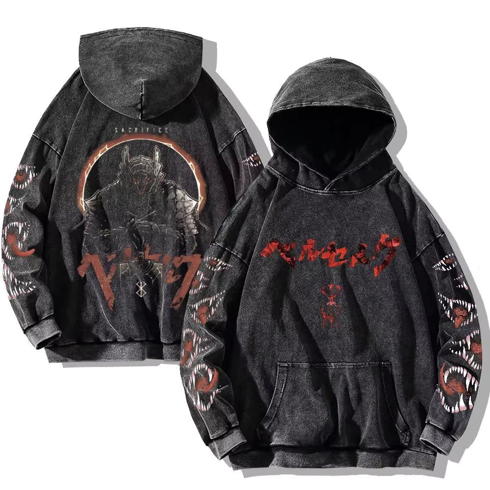 Anime Berserk bluza 100% bawełna