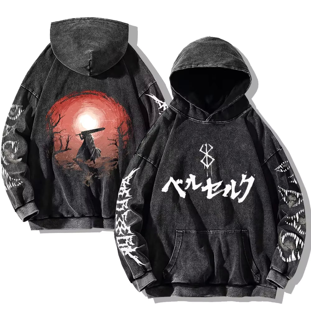 Anime Berserk bluza 100% bawełna