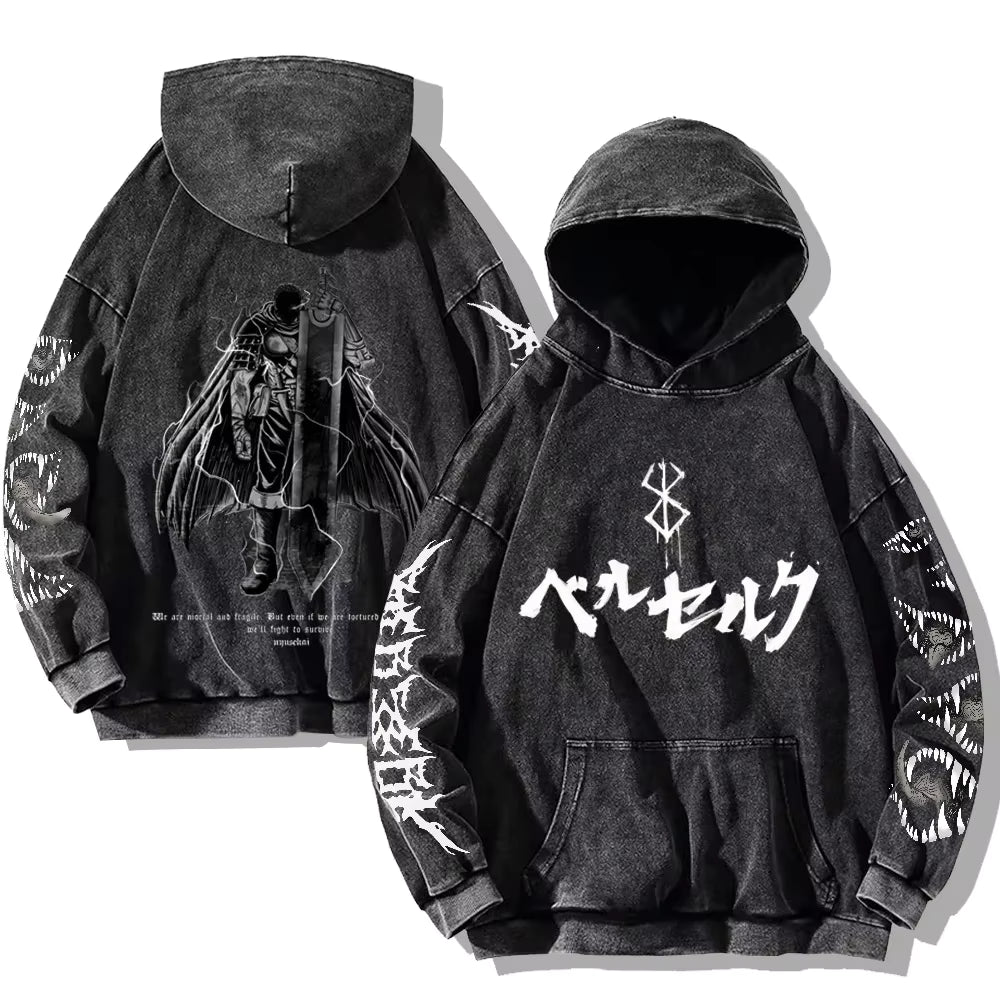 Anime Berserk bluza 100% bawełna
