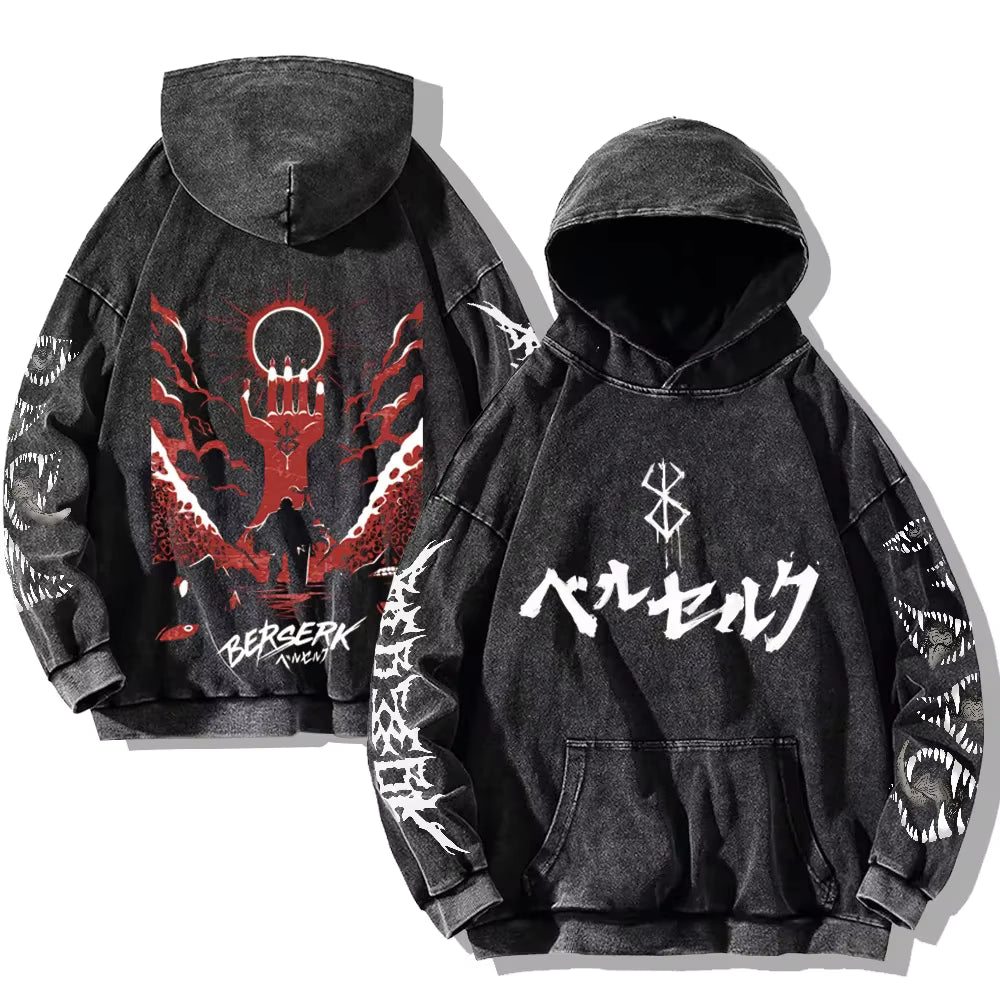 Anime Berserk bluza 100% bawełna