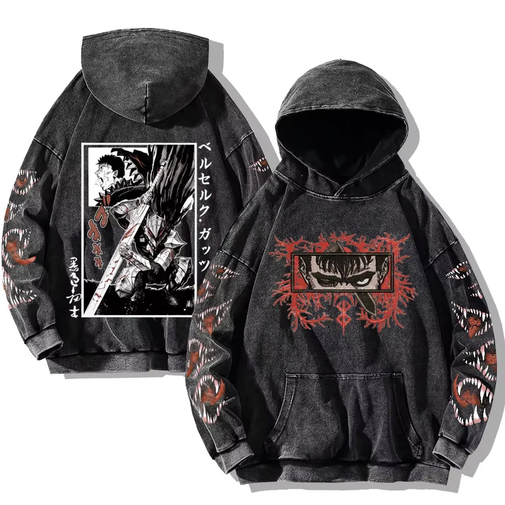 Anime Berserk bluza 100% bawełna