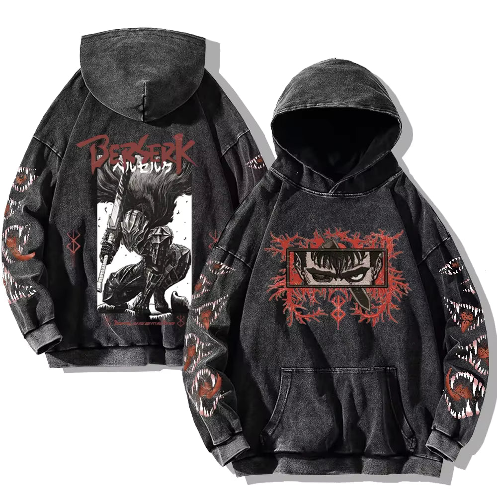 Anime Berserk bluza 100% bawełna
